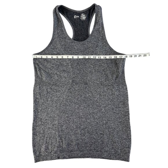 Zyia‎ Active Copper Charged Tank Top Women's Fog Gray Large Infused Seamless - Picture 6 of 10